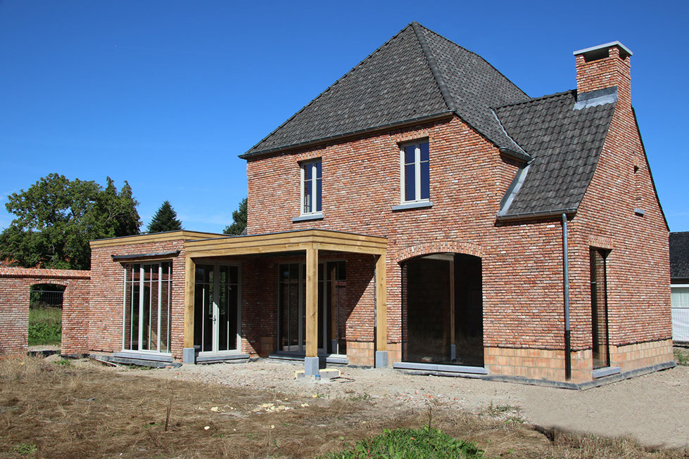 Huis gerealiseerd door Kris Valkenborgh