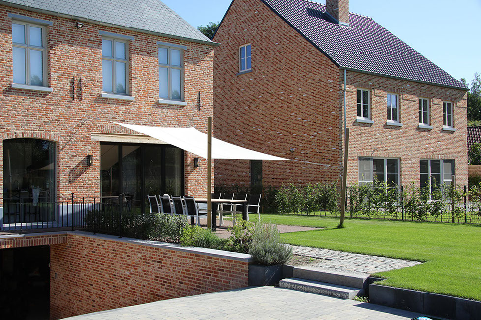 Huis gerealiseerd door Kris Valkenborgh