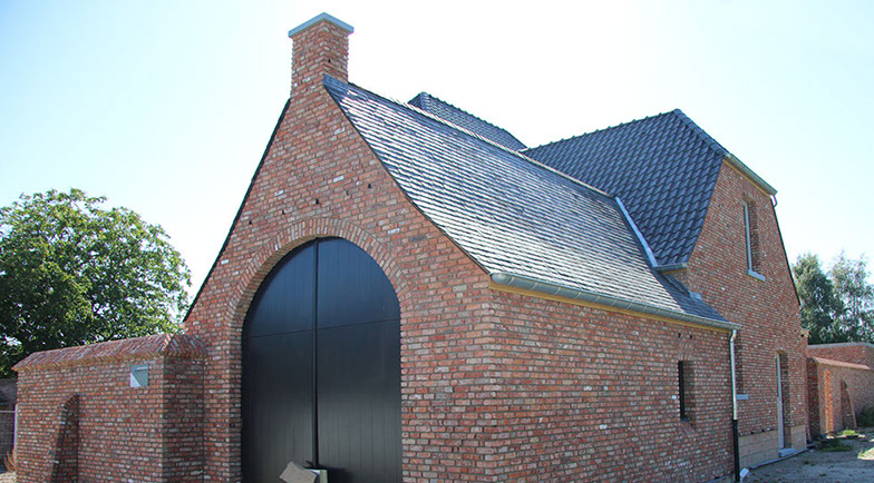 Huis gerealiseerd door Kris Valkenborgh