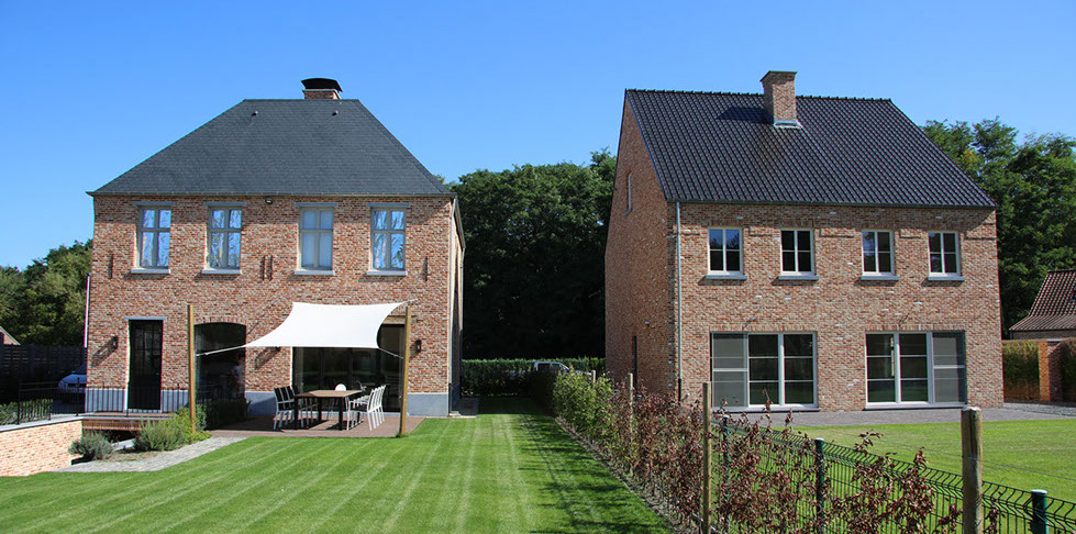 Huis gerealiseerd door Kris Valkenborgh