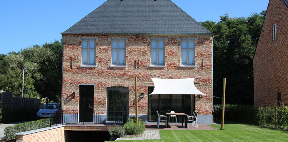 Huis gerealiseerd door Kris Valkenborgh