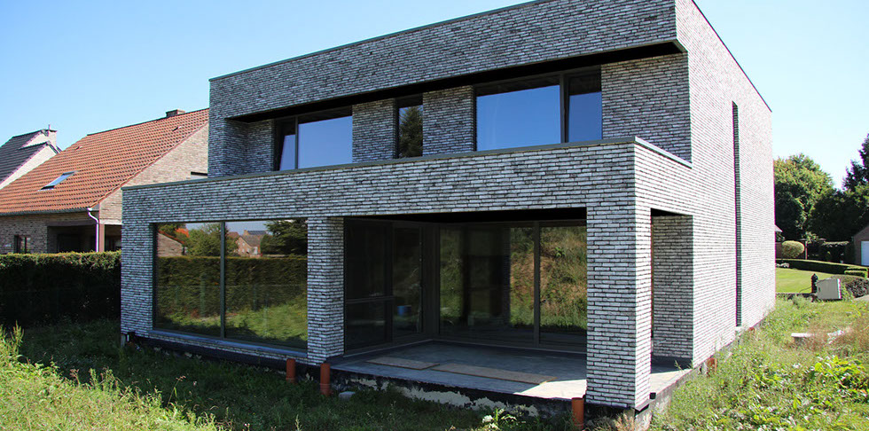 Huis gerealiseerd door Kris Valkenborgh