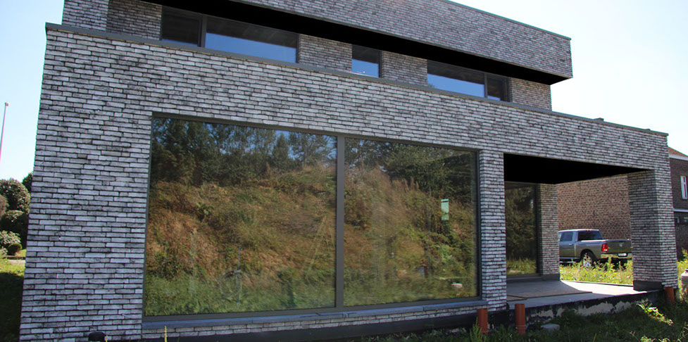 Huis gerealiseerd door Kris Valkenborgh
