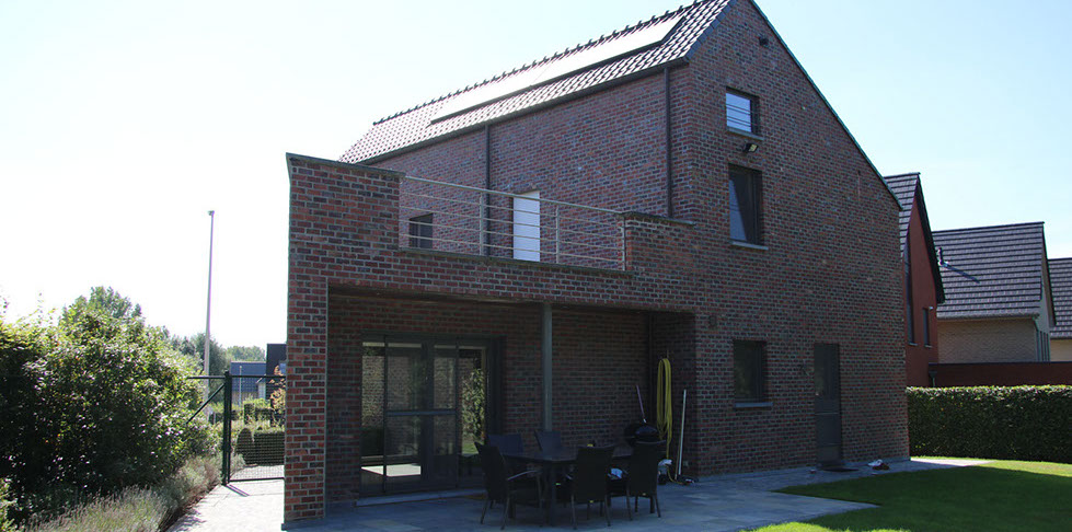 Huis gerealiseerd door Kris Valkenborgh