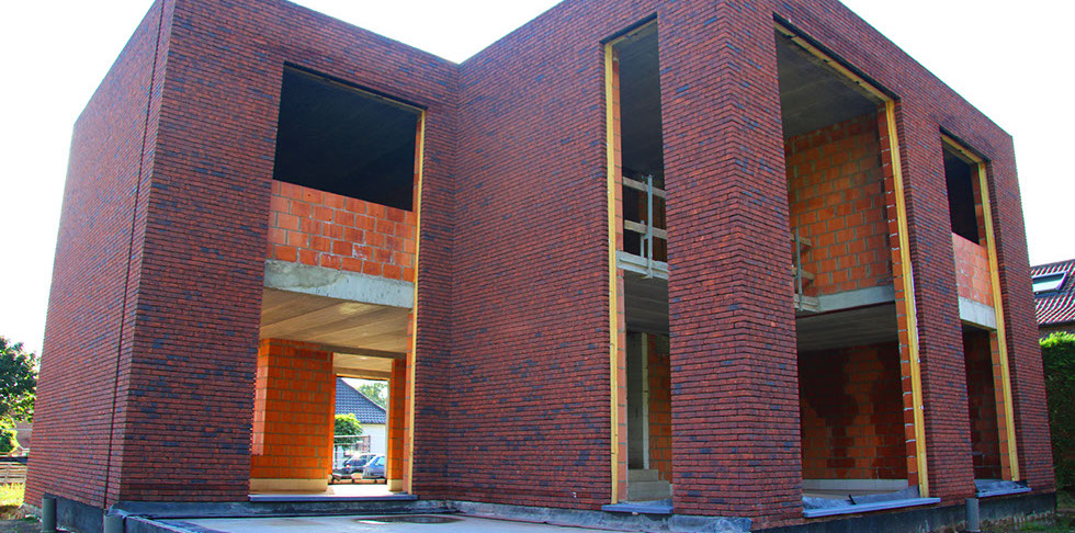 Huis gerealiseerd door Kris Valkenborgh