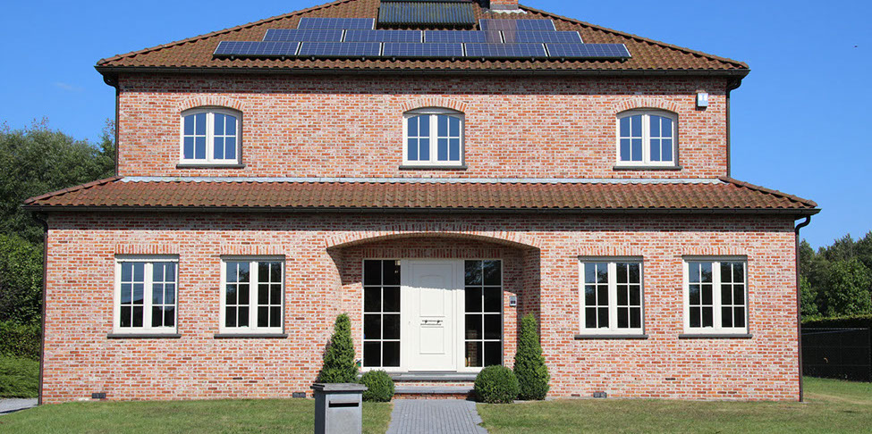 Huis gerealiseerd door Kris Valkenborgh