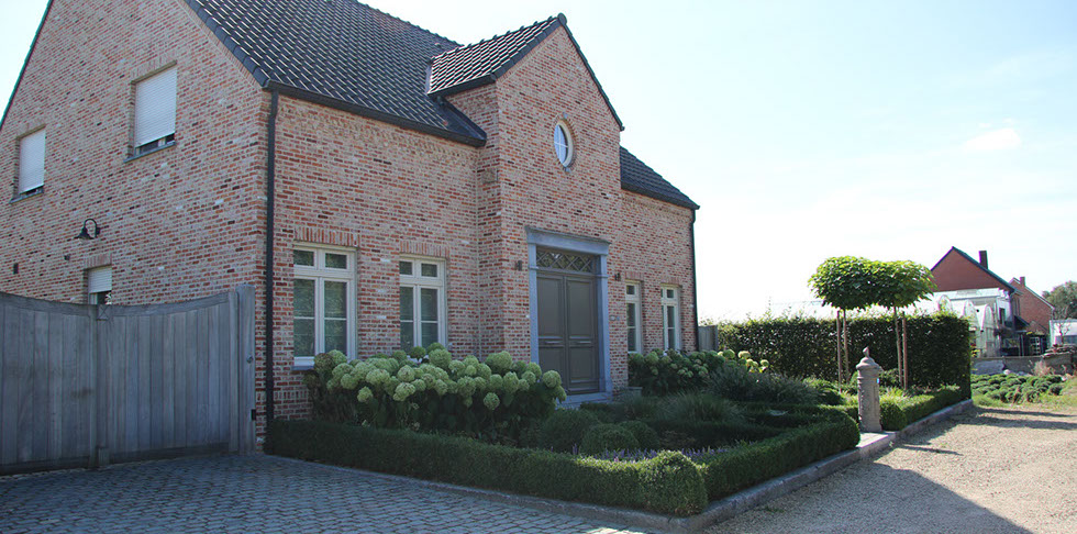 Huis gerealiseerd door Kris Valkenborgh