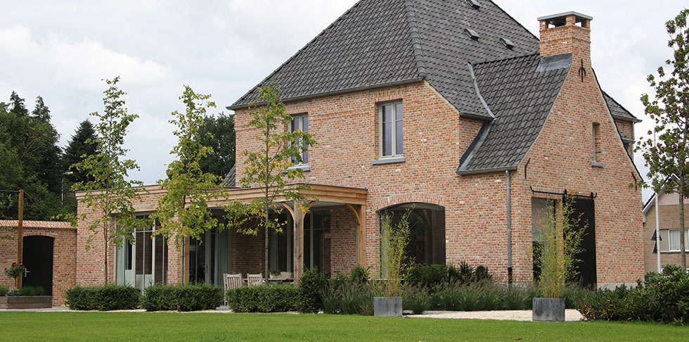 Huis gerealiseerd door Kris Valkenborgh