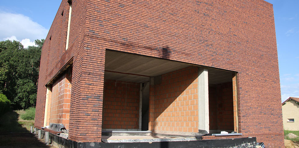 Huis gerealiseerd door Kris Valkenborgh