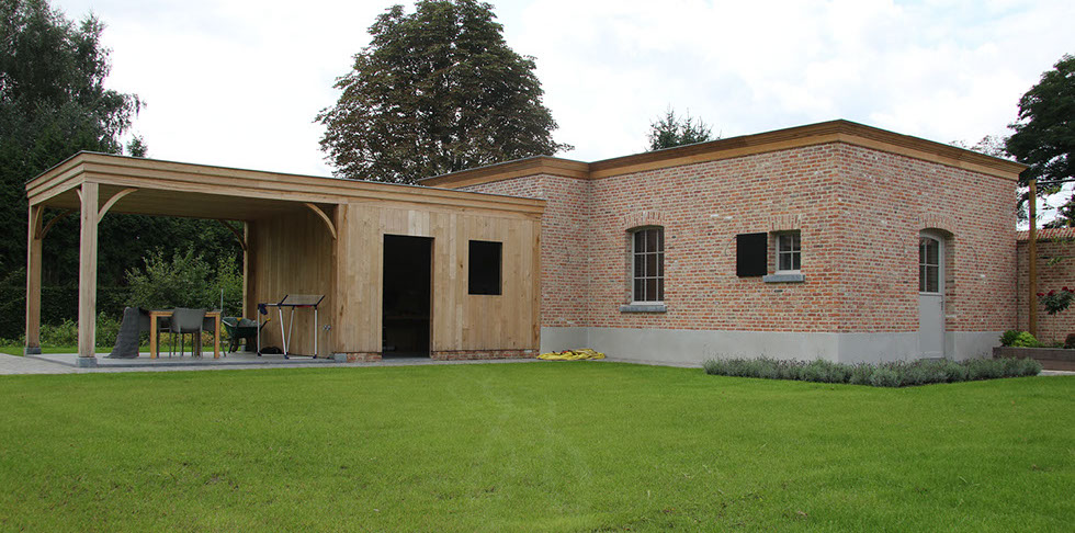 Huis gerealiseerd door Kris Valkenborgh