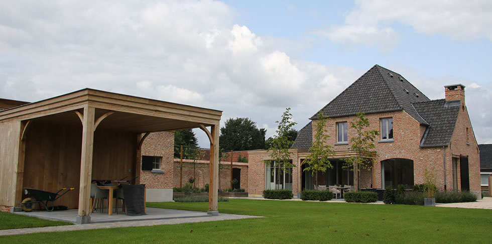 Huis gerealiseerd door Kris Valkenborgh