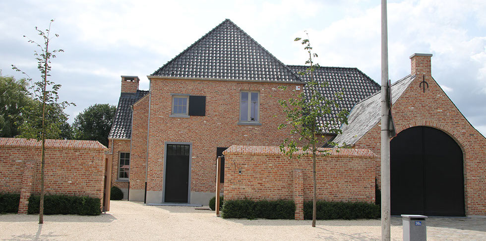 Huis gerealiseerd door Kris Valkenborgh