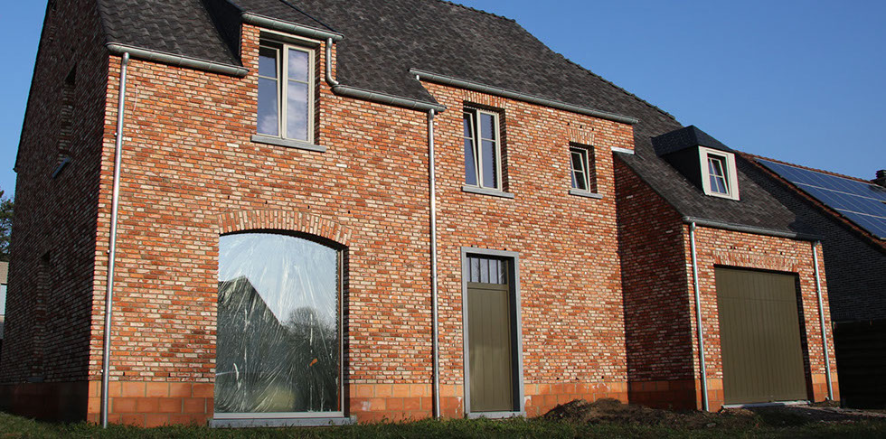 Huis gerealiseerd door Kris Valkenborgh