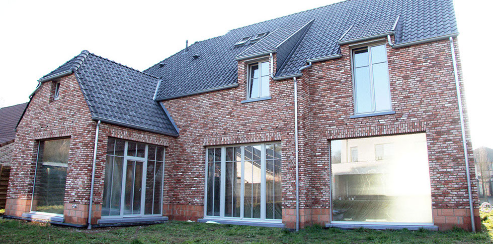 Huis gerealiseerd door Kris Valkenborgh