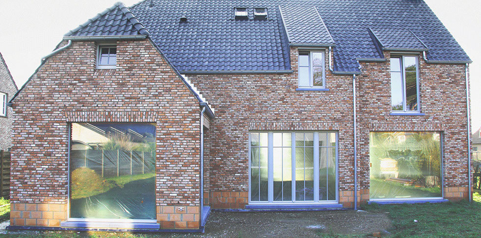 Huis gerealiseerd door Kris Valkenborgh