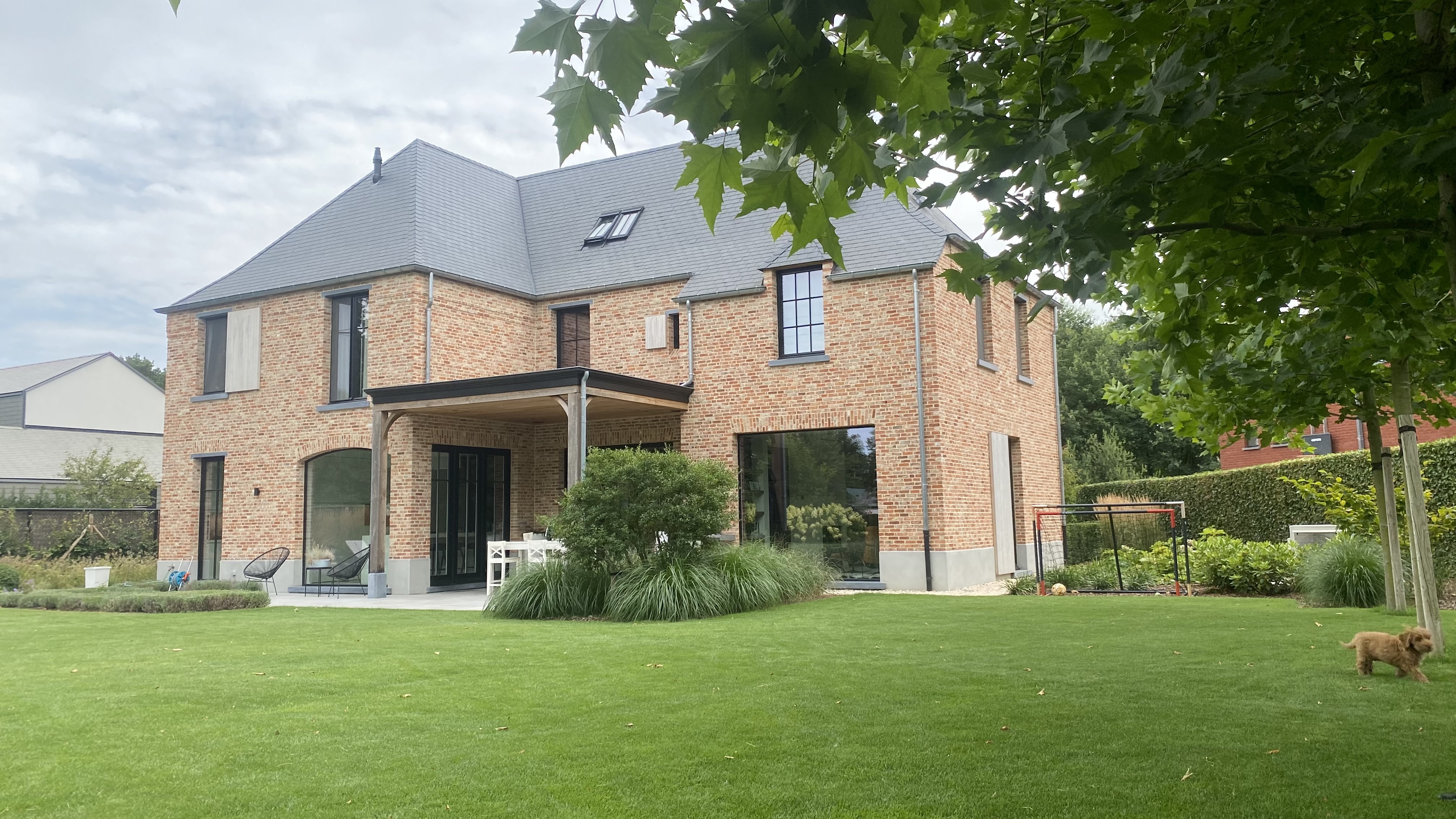 Huis gerealiseerd door Kris Valkenborgh
